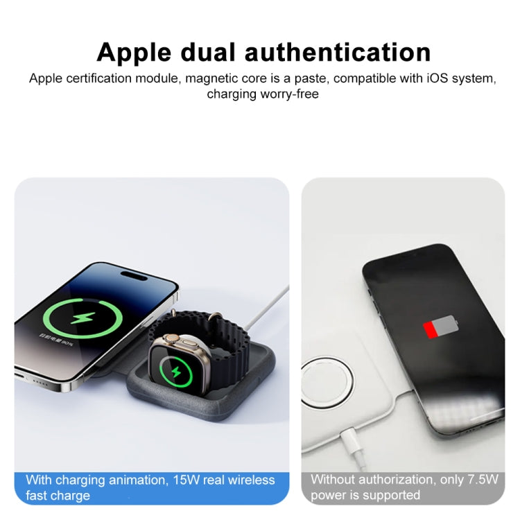 MOMAX UD30 Q.Mag Go 2 in 1 Foldable Magsafe Magnetic Wireless Charger MOMAX UD30 Q.Mag Go 2 in 1 Foldable Magsafe Magnetic Wireless Charger